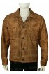 Luke Grimes Yellowstone Leather Brown Jacket